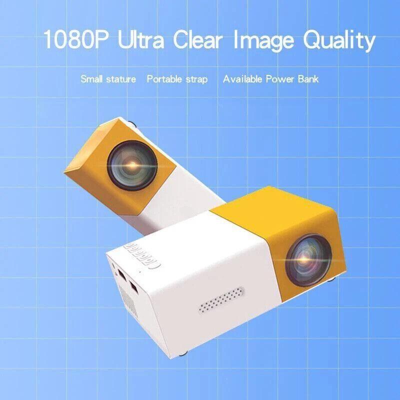 LED Home HD Mini Portable Micro Projector